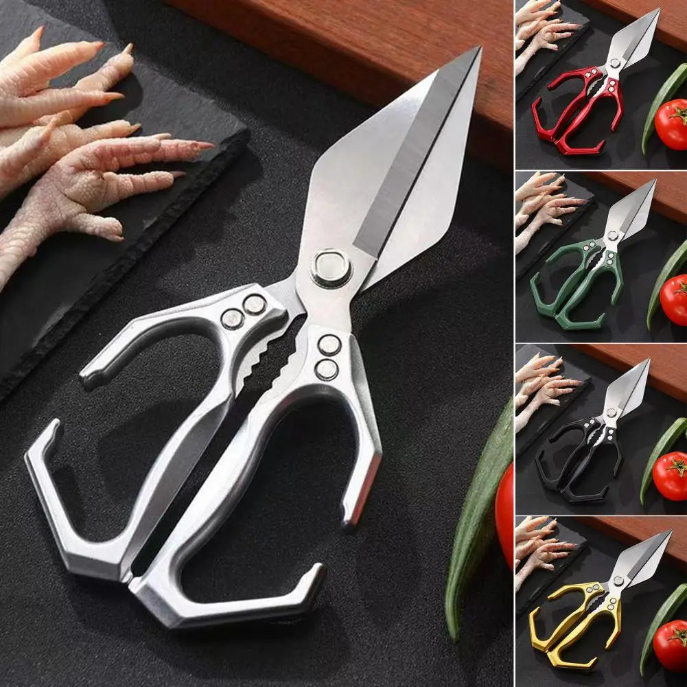 Heavy Duty Stainless Steel Kitchen Shears.Multipurpose Cooking Scissors