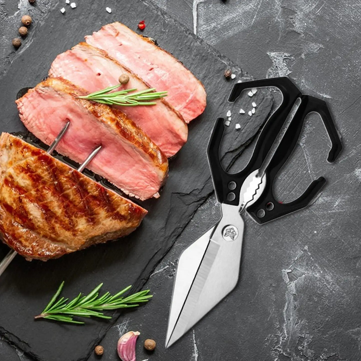 Heavy Duty Stainless Steel Chicken Bone Scissors – Kitchen & BBQ